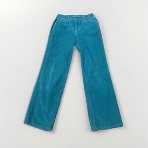 Appleseeds Green Corduroy Pants Soft Cords Pockets 29x29.5‎